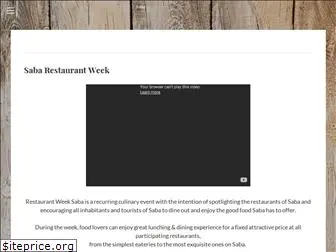 restaurantweeksaba.com