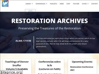 restorationarchives.com