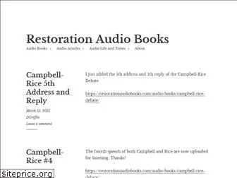 restorationaudiobooks.com