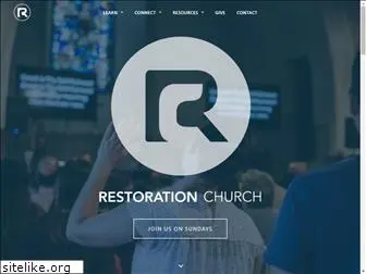 restorationchurchdc.com