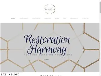 restorationharmonyhomes.com