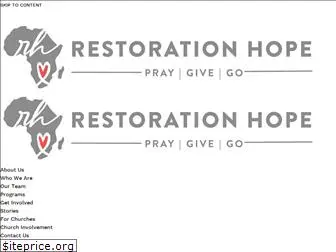 restorationhope.org