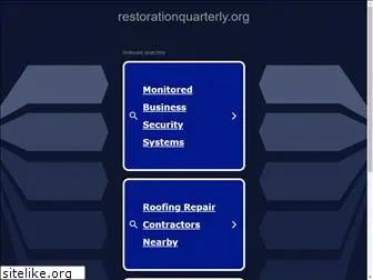 restorationquarterly.org