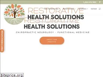 restorativehealthsolutions.com