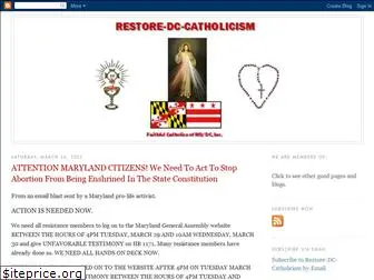 restore-dc-catholicism.blogspot.com