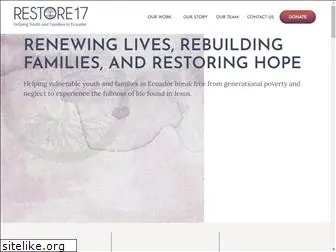 restore17.org