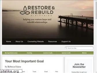 restoreandrebuildministries.com