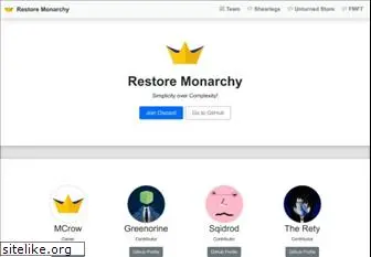 restoremonarchy.com