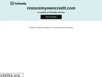 restoremyowncredit.com