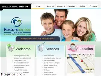 restoresmilesdental.com