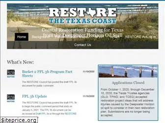 restorethetexascoast.org