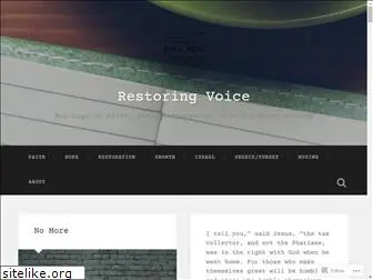 restoringvoice.com