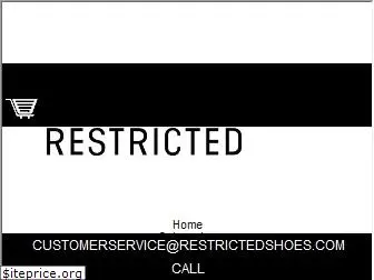 restrictedshoes.com