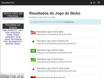 → Resultado do jogo do bicho da federal de hoje