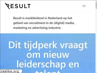 resultrecruitment.nl