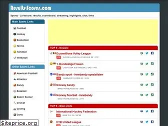 results-scores.com