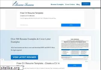 resume-resource.com