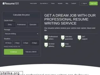 resume101.org