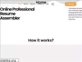 resumeassembler.com