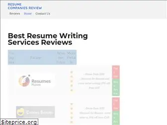 resumecompaniesreview.com