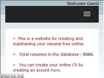 resumecvindia.com