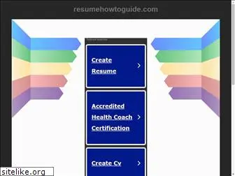 resumehowtoguide.com