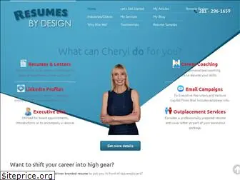 resumesbydesign.com