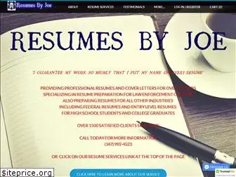 resumesbyjoe.com