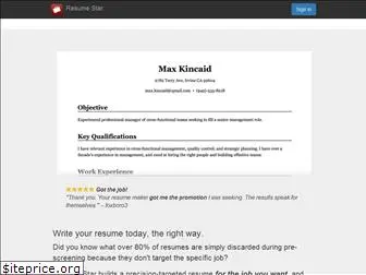 resumestarapp.com