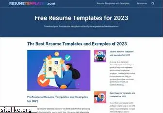 resumetemplates.com