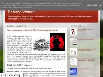resumewebsitesample.blogspot.com