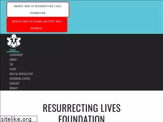 resurrectinglives.org