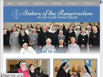 resurrectionsisters.org