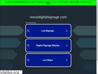 resusdigitalsignage.com