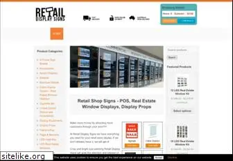 retaildisplaysigns.com.au
