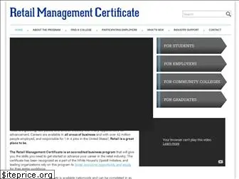 retailmanagementcertificate.com