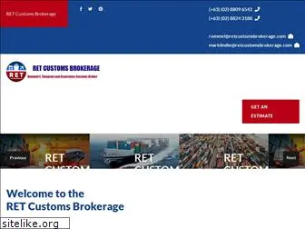 retcustomsbrokerage.com