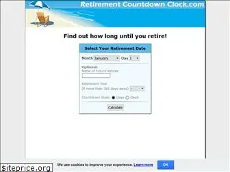 retirementcountdownclock.com
