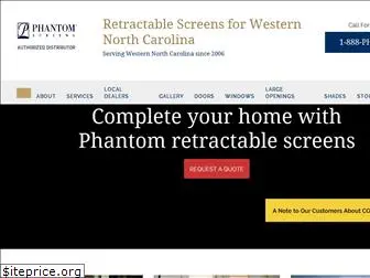 retractablescreenswnc.com