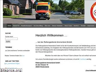 rettungsdienst-ammerland.eu