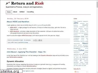 returnandrisk.com