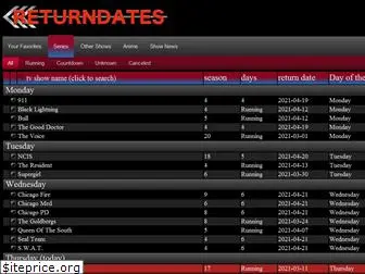 returndates.com