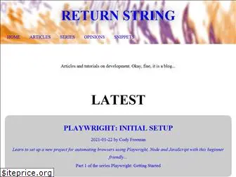 returnstring.com