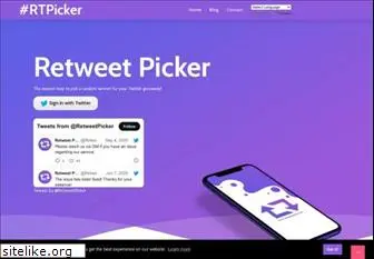 retweetpicker.com