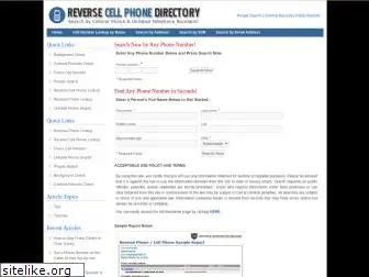 reversecellphonedirectory.net