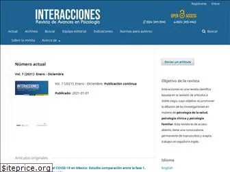 revistainteracciones.com