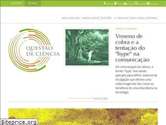 revistaquestaodeciencia.com.br