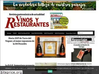 revistavinosyrestaurantes.com
