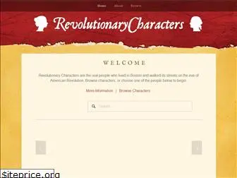 revolutionarycharacters.org