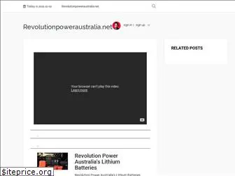 revolutionpoweraustralia.net